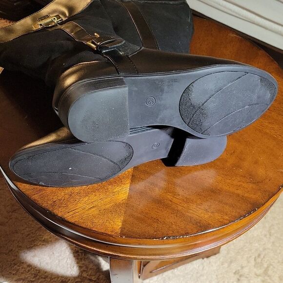 KAREN SCOTT DELIEE TALL BOOTS/BOOTIES LEATHER &SUEDE SHOE - Picture 15 of 16